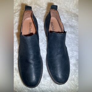 Josef Seibel women’s Black Leather loafers shoes size 10
